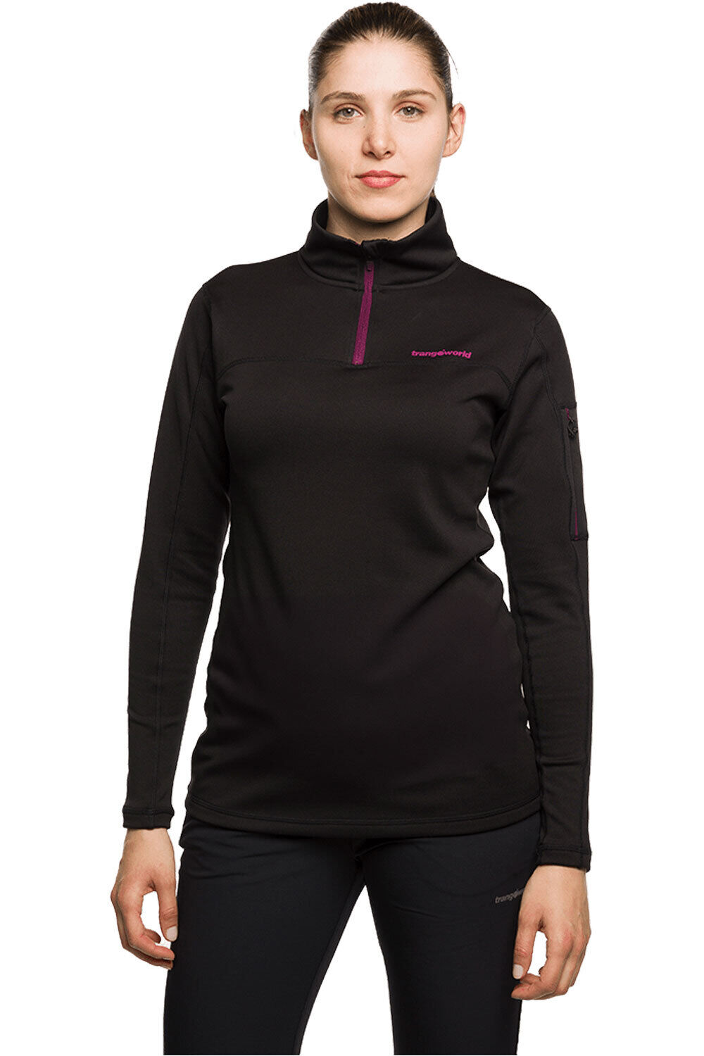 Trango forro polar mujer PULLOVER FIGAROL vista frontal