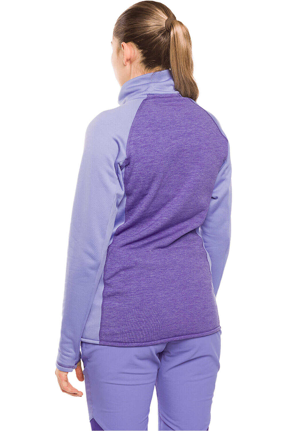 Trango forro polar mujer PULLOVER OMESSA vista detalle