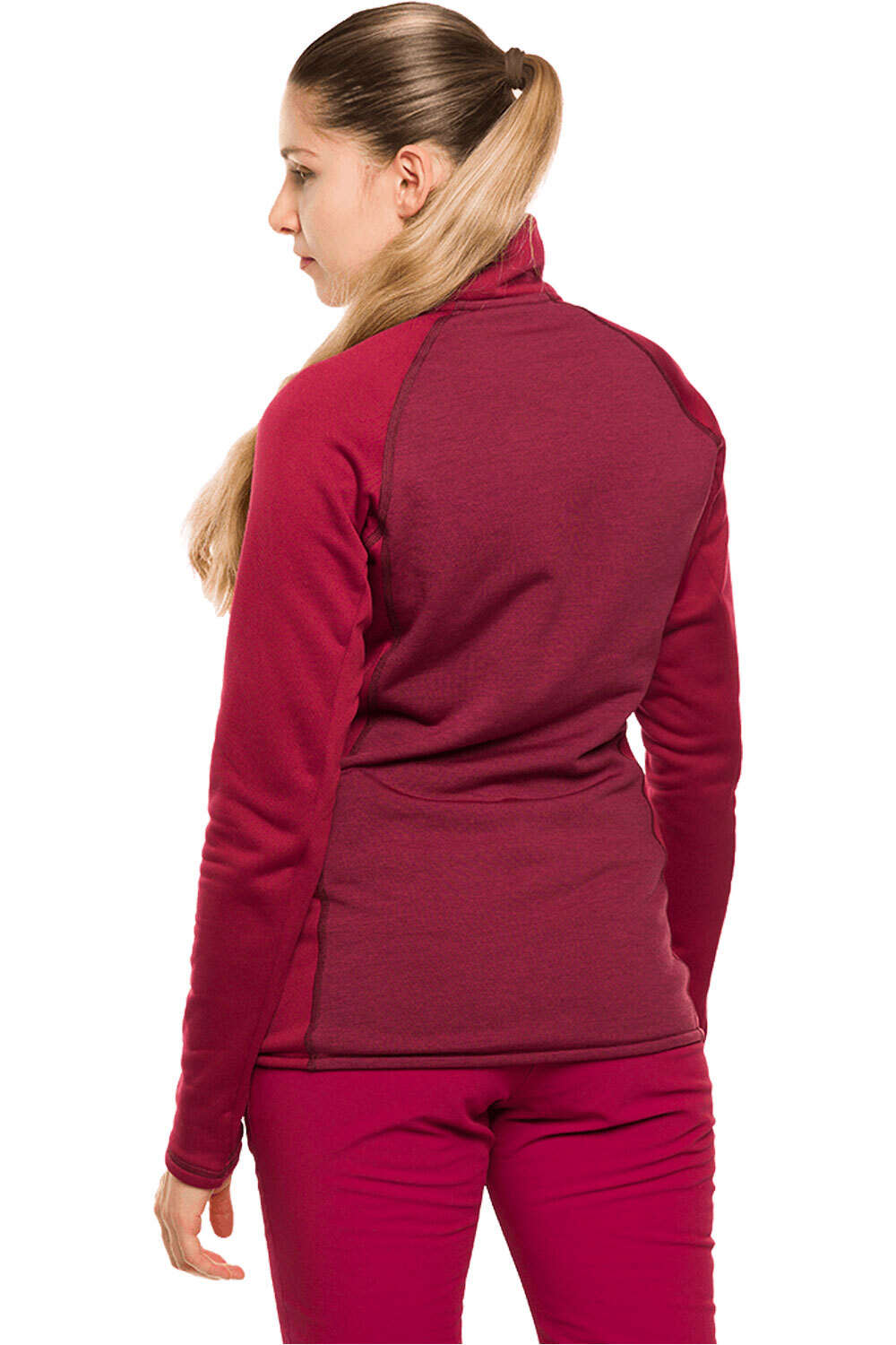 Trango forro polar mujer PULLOVER OMESSA vista trasera