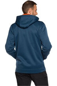 Trango Sudaderas Montaña Hombre CHAQUETA RIPON vista trasera