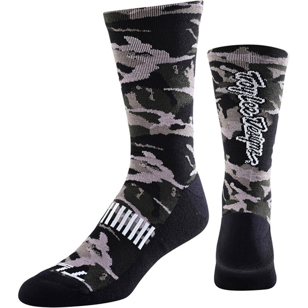 Troy-Lee calcetines ciclismo CAMO SIGNATURE PERFORMANCE SOCK vista frontal