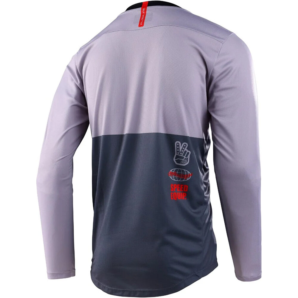 Troy-Lee camiseta ciclismo hombre FLOWLINE LS JERSEY SCRIPTER 01