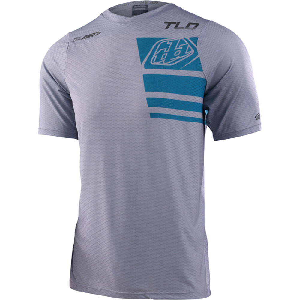 Troy-Lee camiseta ciclismo hombre SKYLINE AIR SS JERSEY STACKS vista frontal