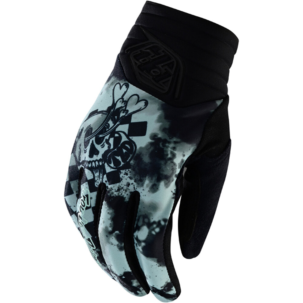 Troy-Lee guantes largos ciclismo WOMENS LUXE GLOVE MICAYLA GATTO MIST vista frontal