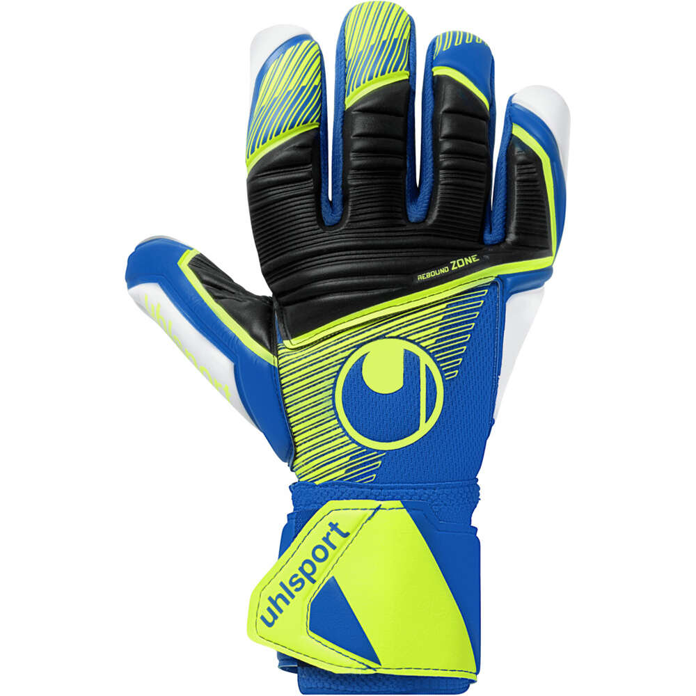 Uhlsport guantes portero infantil UHLSPORT ABSOLUTGRIP HN PRO JR MNVE vista frontal