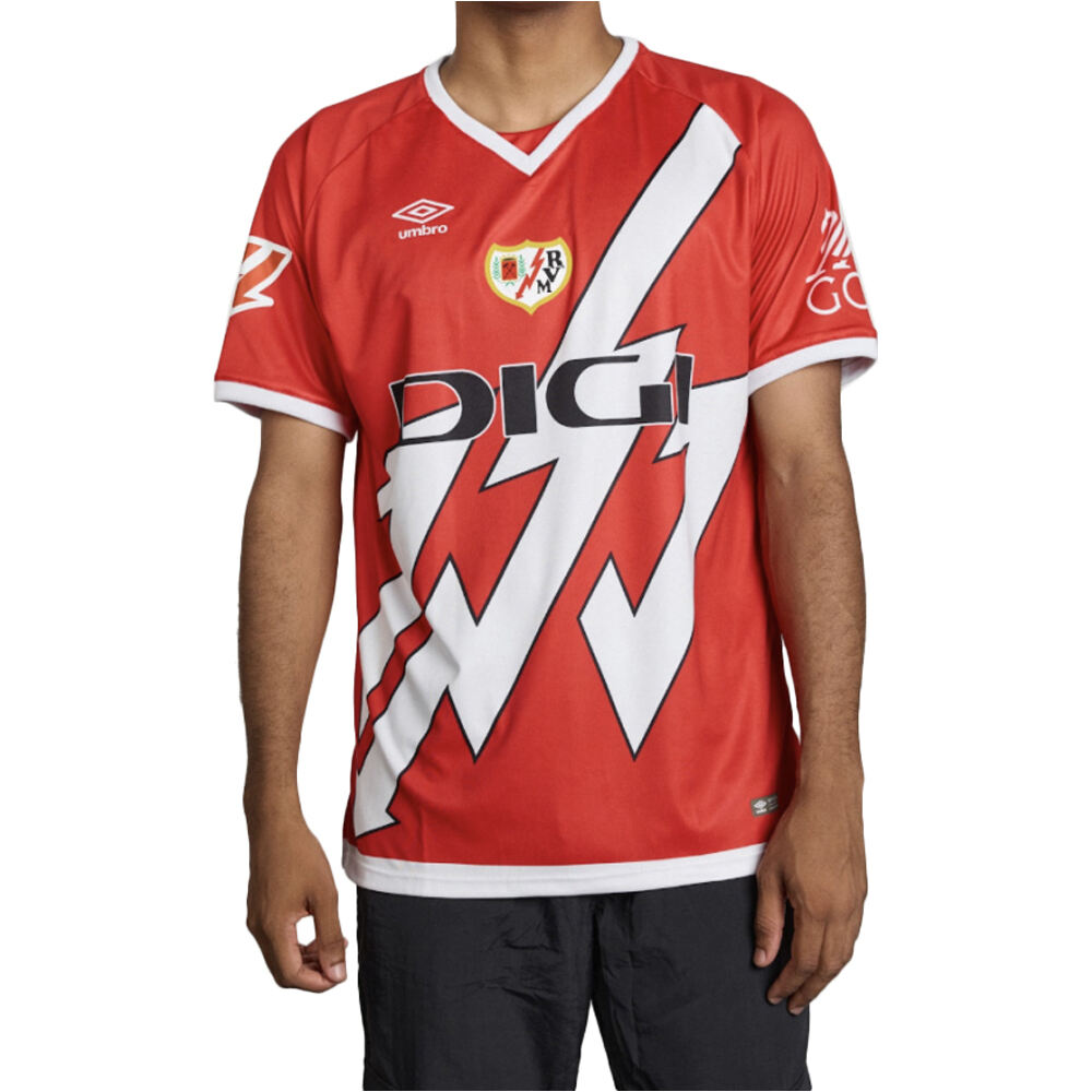 Umbro camiseta de fútbol oficiales RAYO VALLECANO 25 AWAY JERSEY NEAM vista frontal