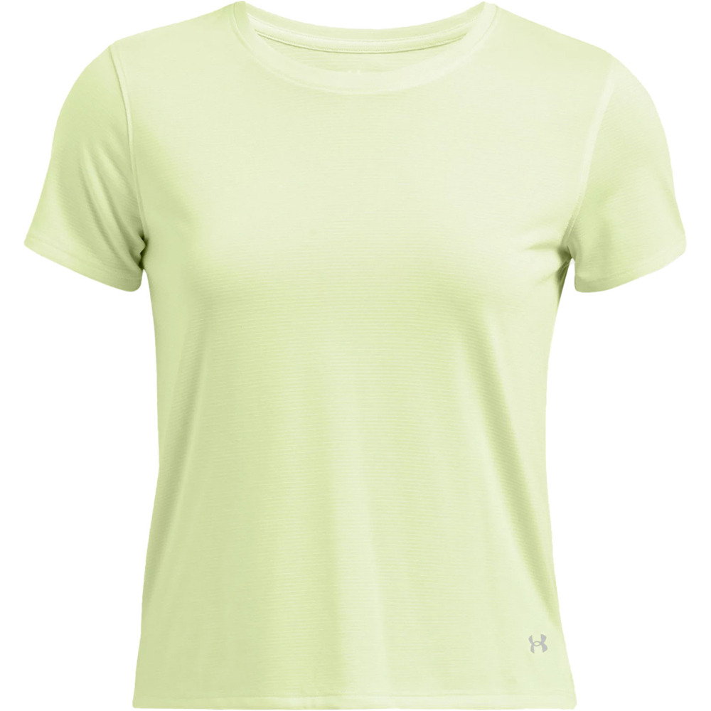 Under Armour camiseta entrenamiento manga corta mujer UA Launch Shortsleeve vista detalle