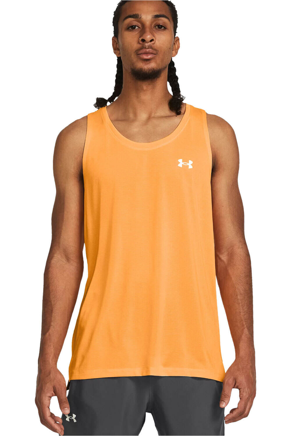 Under Armour camiseta entrenamiento tirantes hombre UA STREAKER SINGLET vista frontal