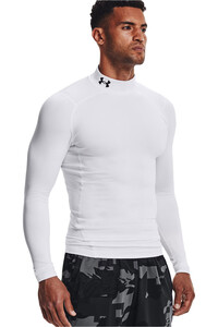 Under Armour camiseta fitness hombre UA CG Armour Comp Mock vista frontal