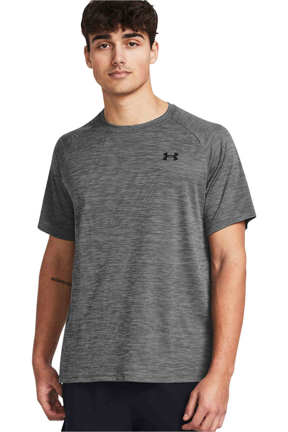 Under Armour camiseta fitness hombre UA Tech Textured SS vista frontal