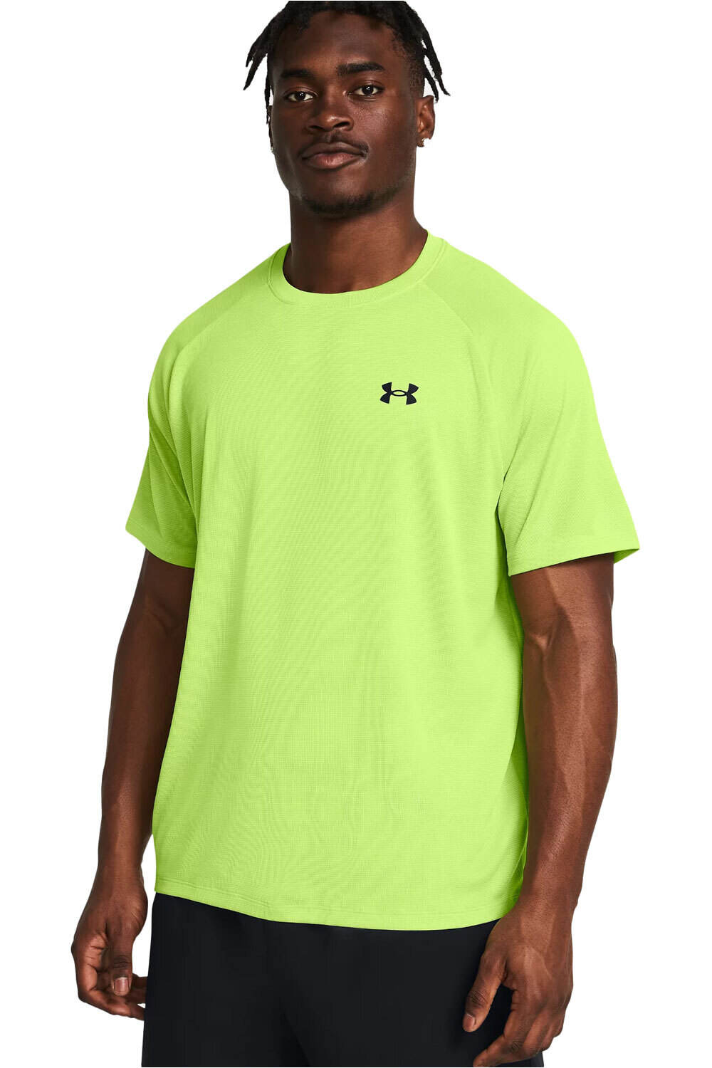 Under Armour camiseta fitness hombre UA Tech Textured SS vista frontal