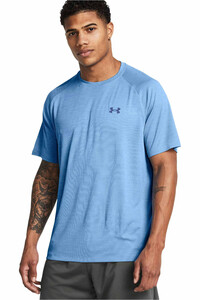 Under Armour camiseta fitness hombre UA Tech Textured SS vista frontal