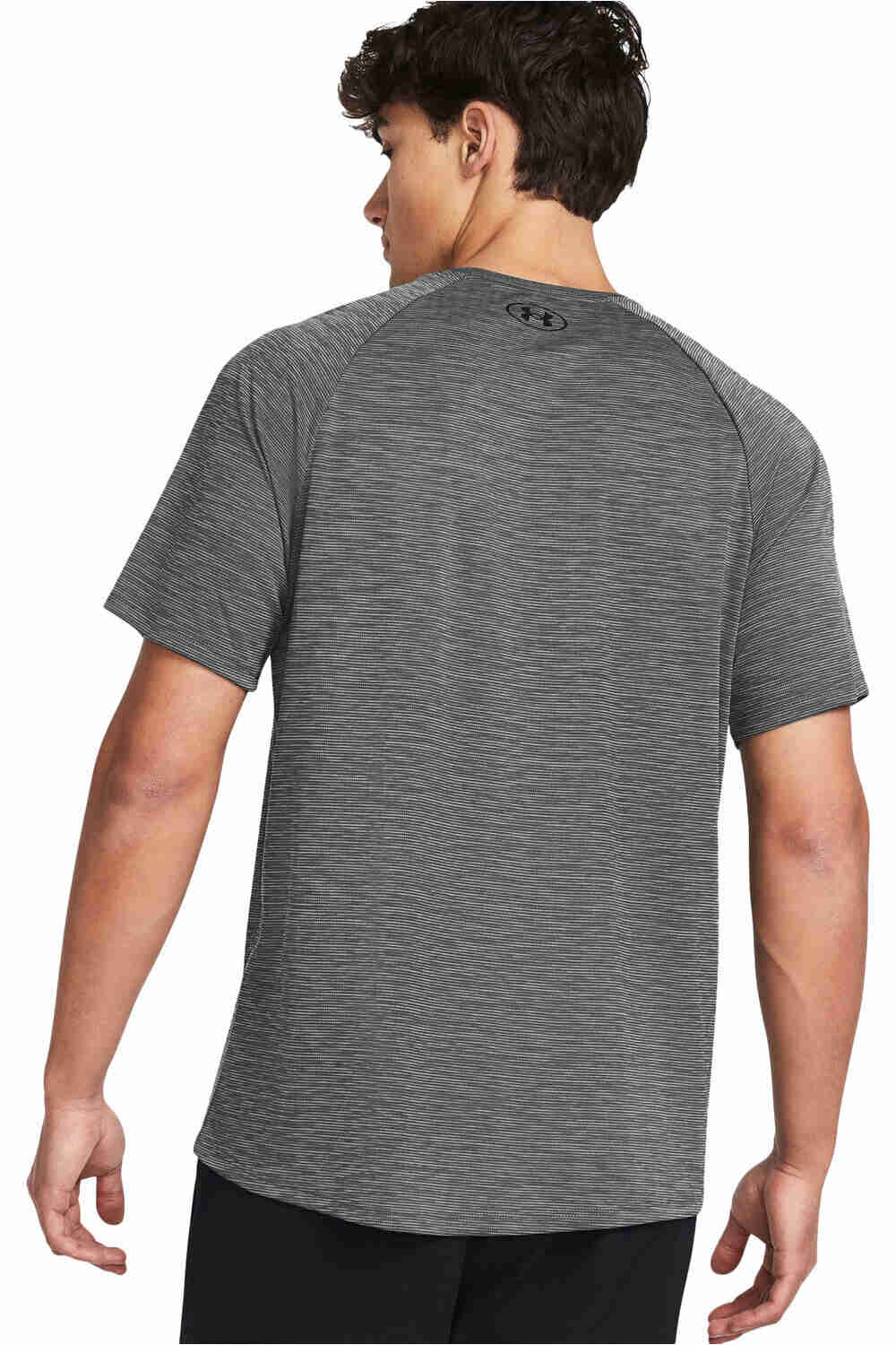 Under Armour camiseta fitness hombre UA Tech Textured SS vista trasera