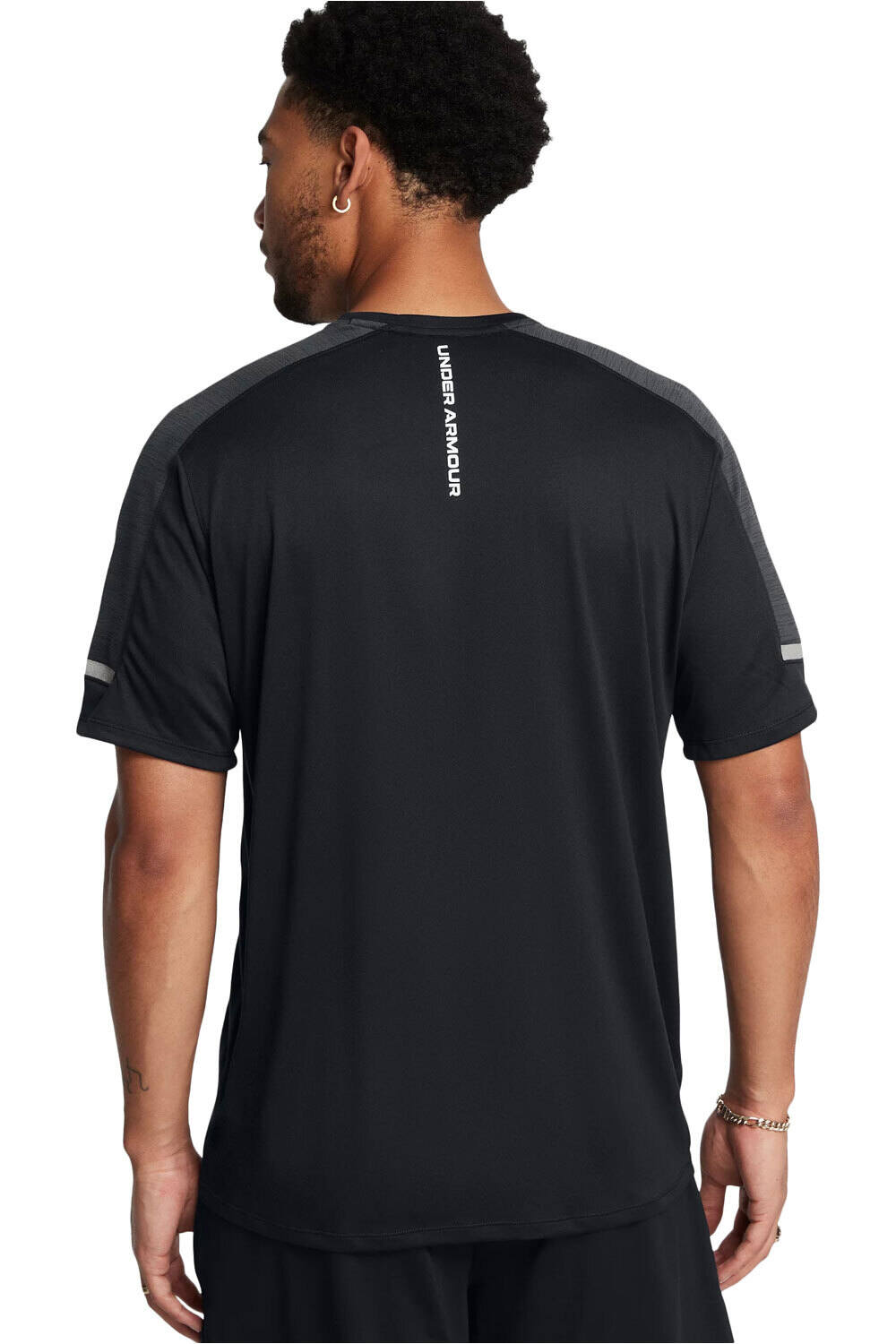 Under Armour camiseta fitness hombre UA Tech Utility SS vista trasera