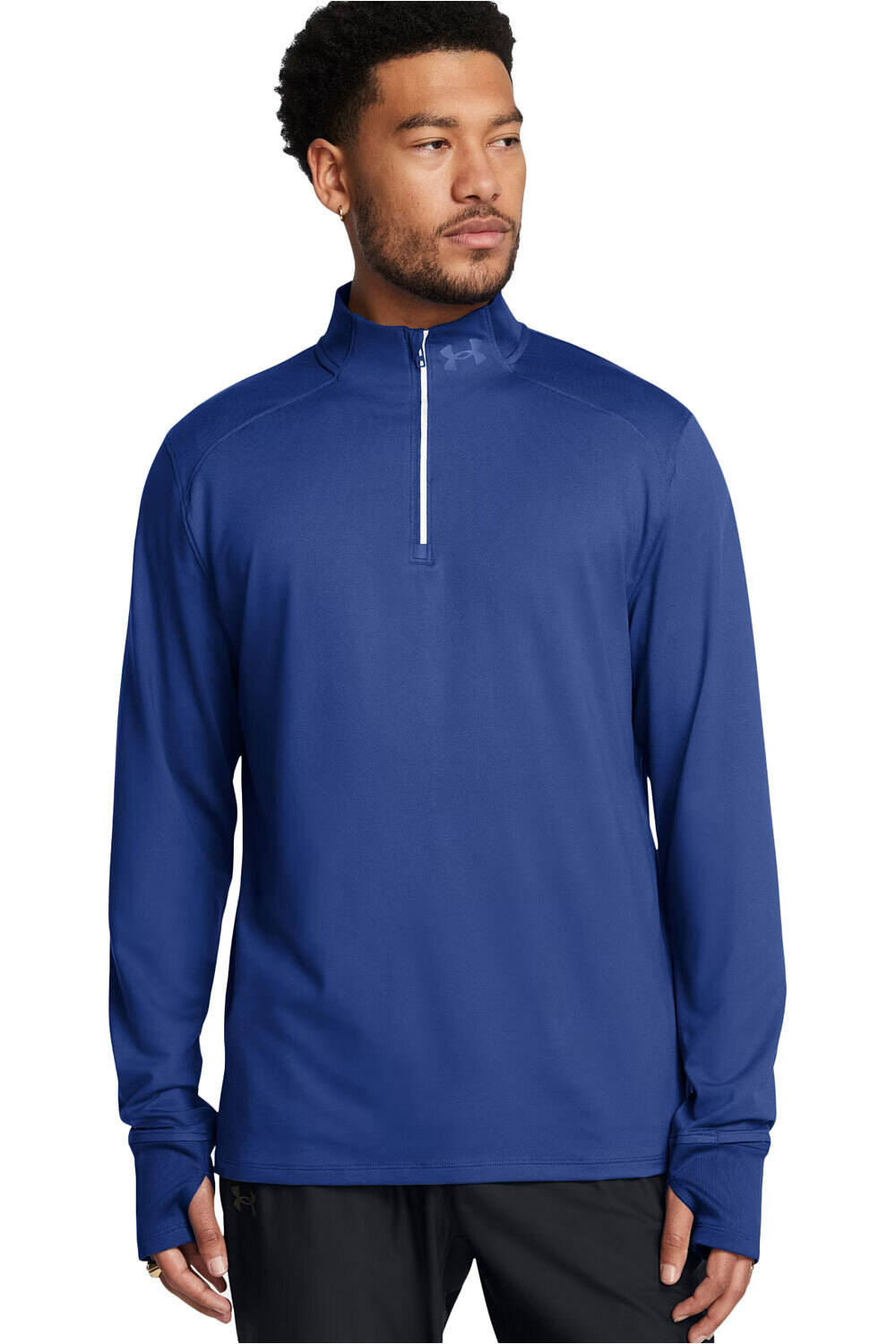 Under Armour camiseta técnica manga larga hombre UA LAUNCH PRO 1/4 ZIP vista frontal