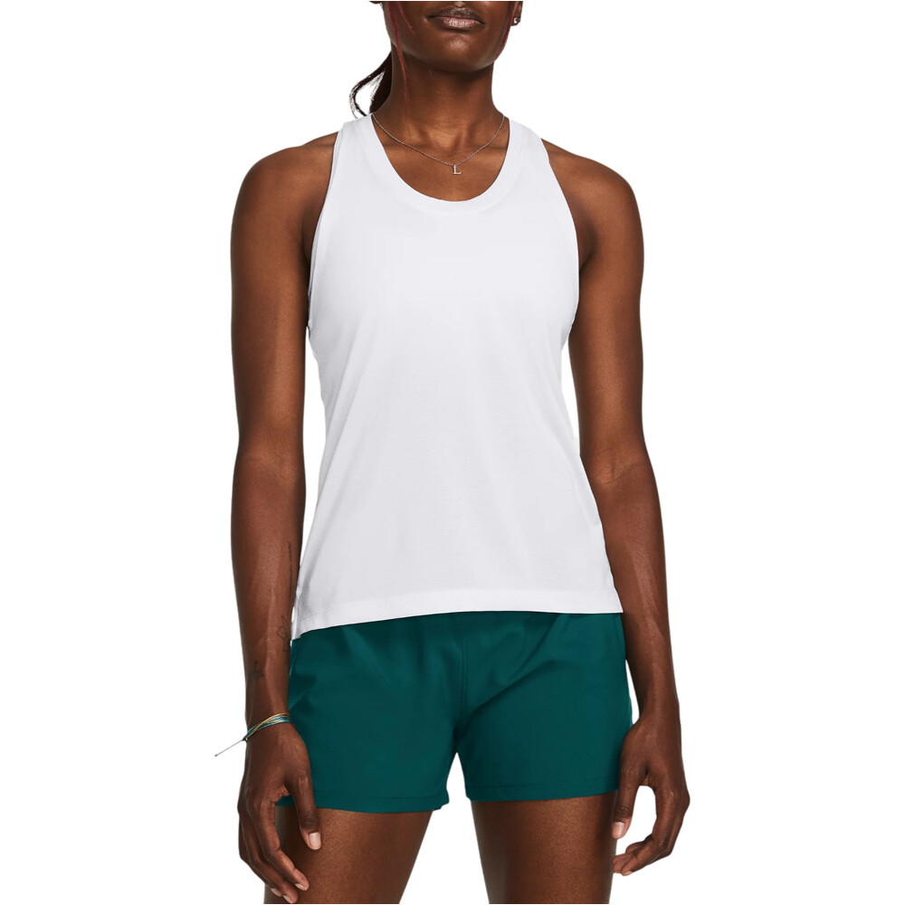 Under Armour camiseta técnica tirantes mujer UA Streaker Singlet vista frontal