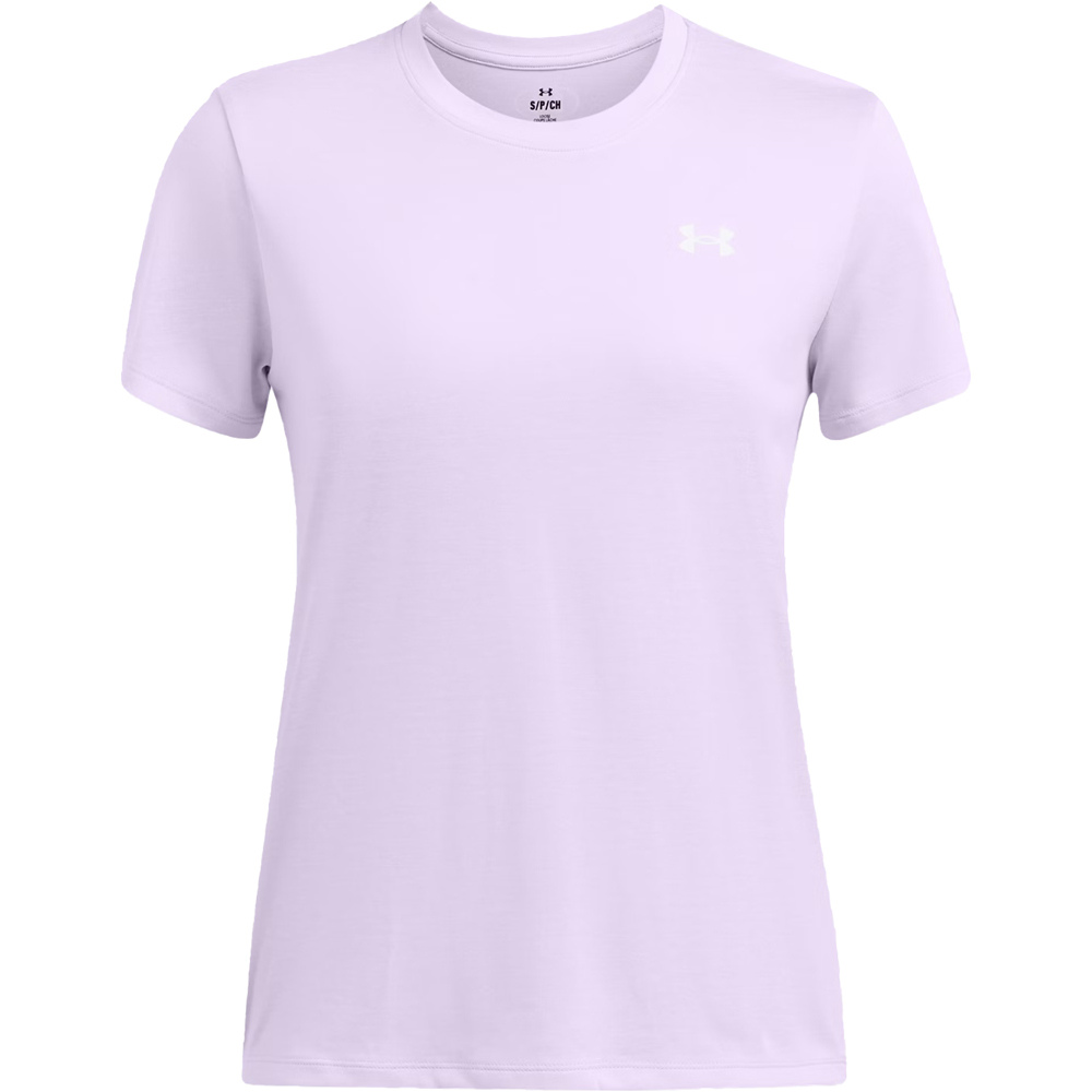 Under Armour camisetas fitness mujer Tech SSC- Twist vista detalle