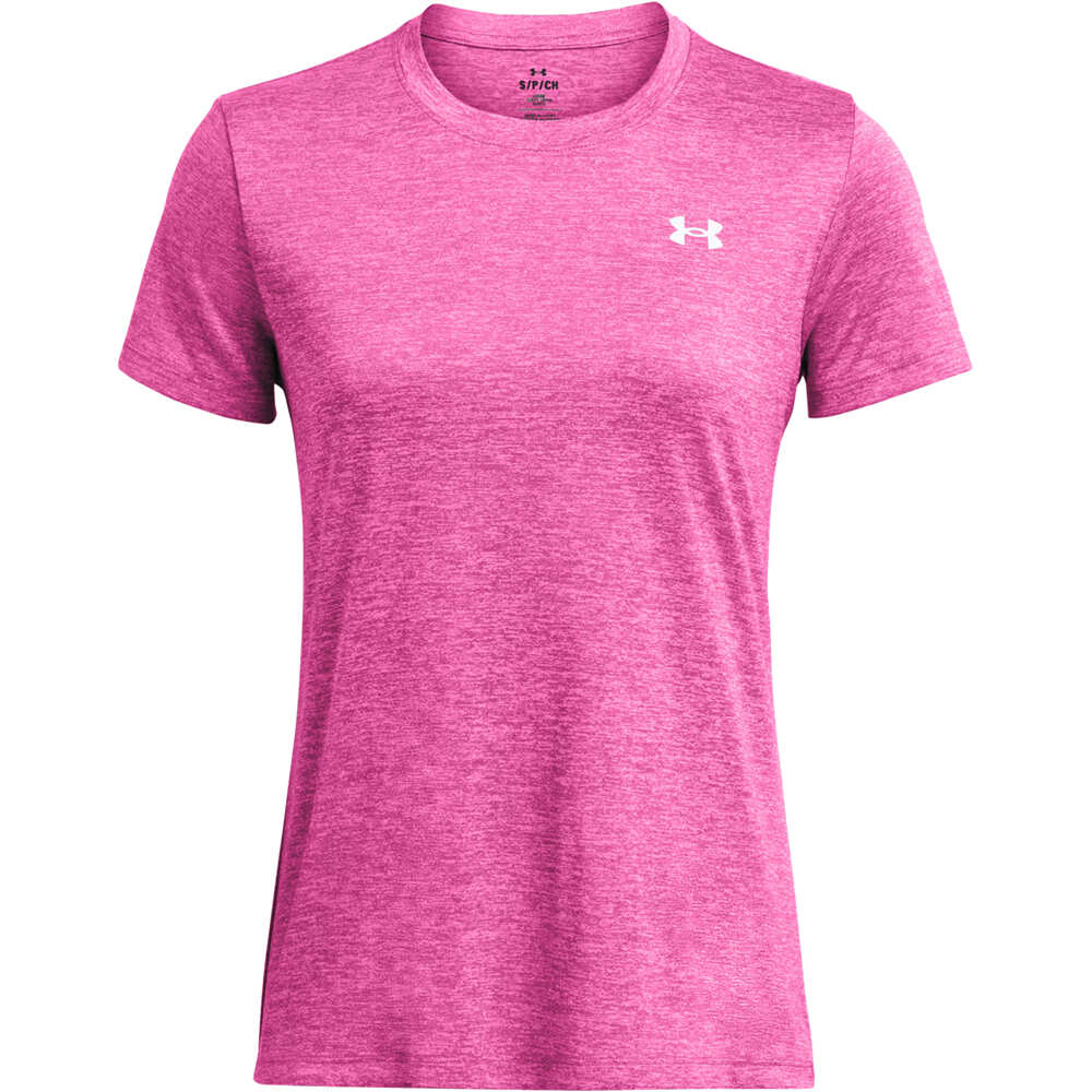 Under Armour camisetas fitness mujer Tech SSC- Twist vista detalle