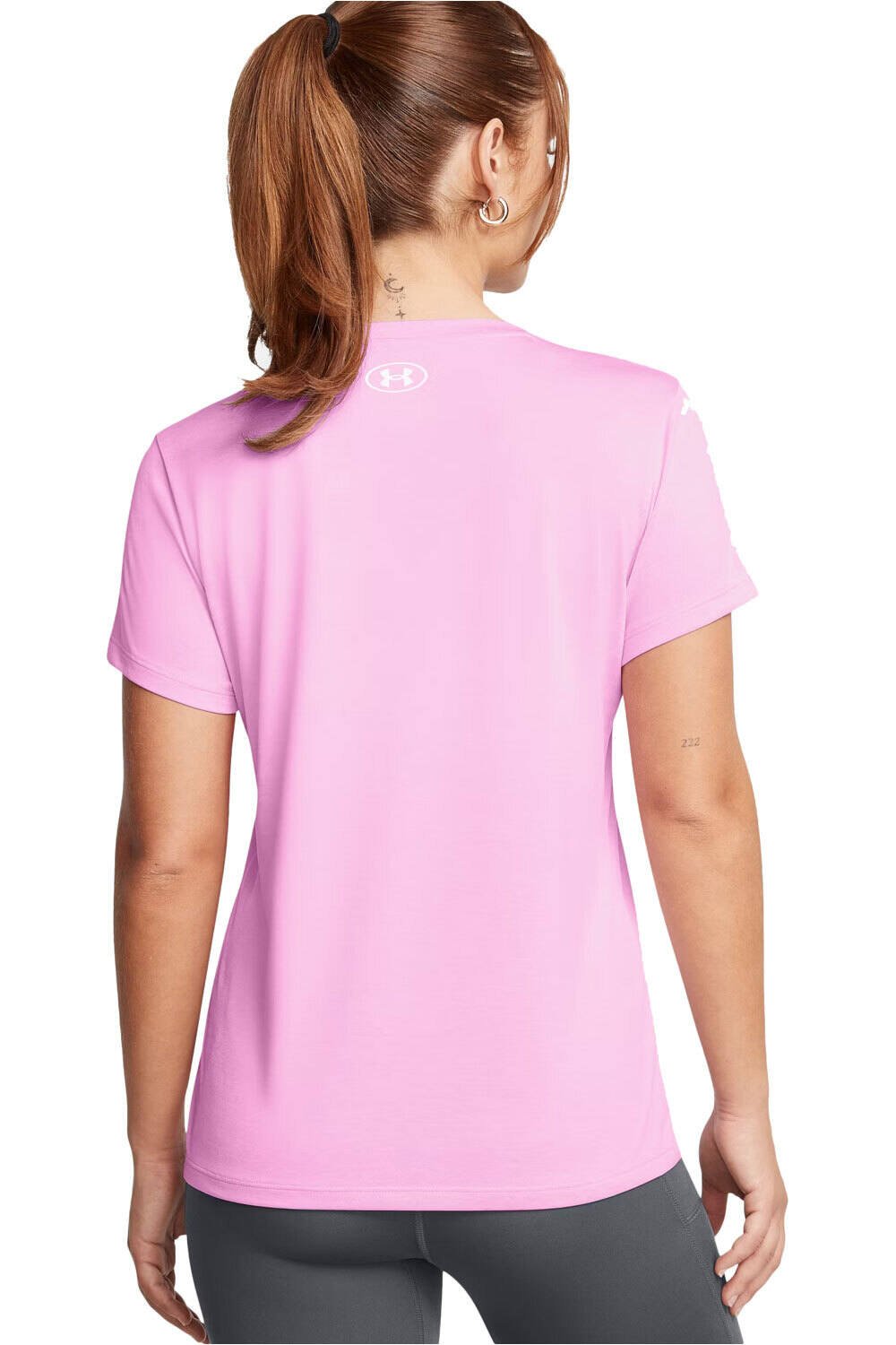 Under Armour camisetas fitness mujer Tech SSV- Twist vista trasera