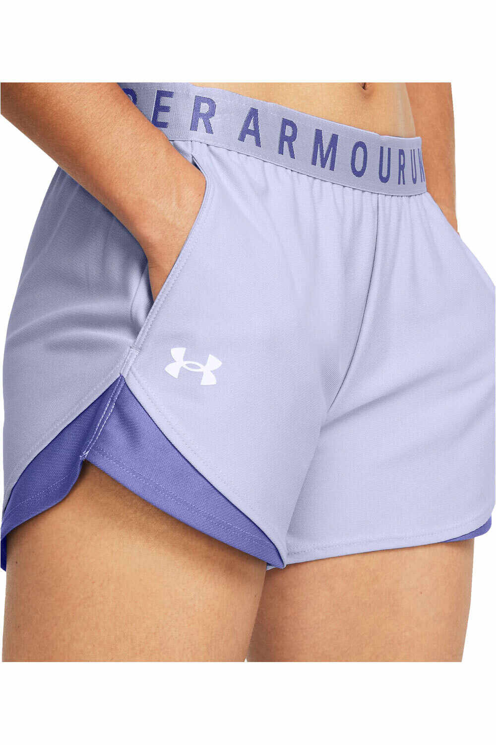 Under Armour pantalones y mallas cortas fitness mujer Play Up Shorts 3.0-PPL vista detalle