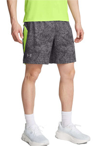 Under Armour pantaloneta técnica hombre UA LAUNCH PRO 7 PRINTED SHORTS vista frontal