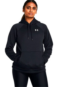 Under Armour sudaderas deportivas mujer UA Armour Fleece Hoodie vista frontal