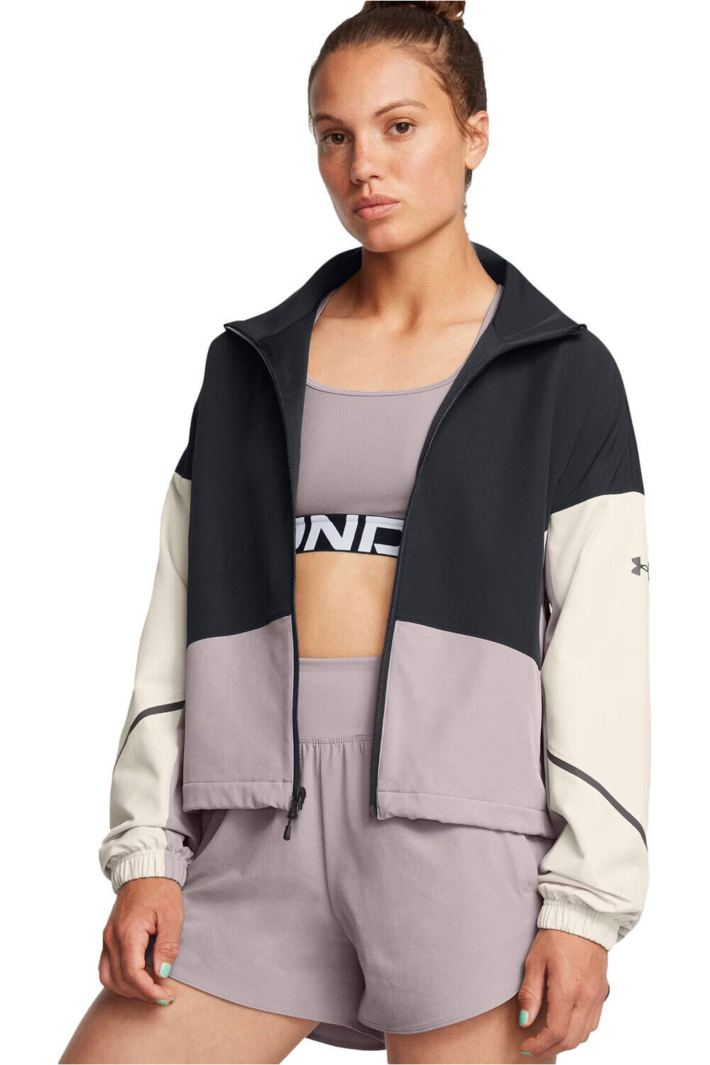 Under Armour sudaderas deportivas mujer Unstoppable Jacket vista frontal