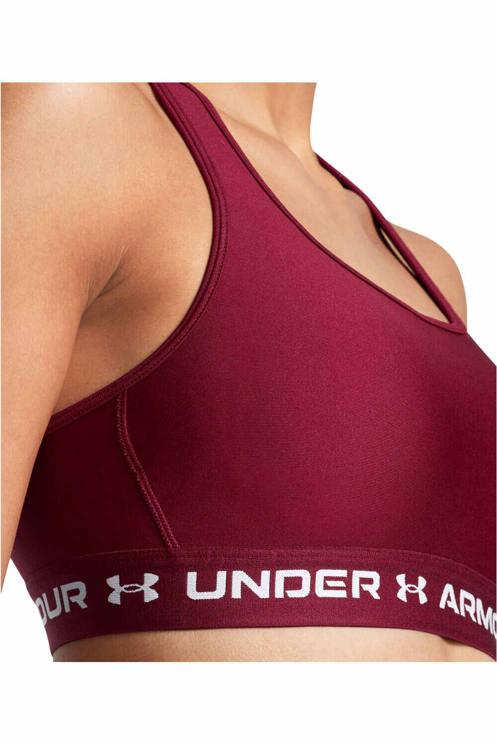 Under Armour sujetadores deportivos Crossback Mid Bra vista detalle