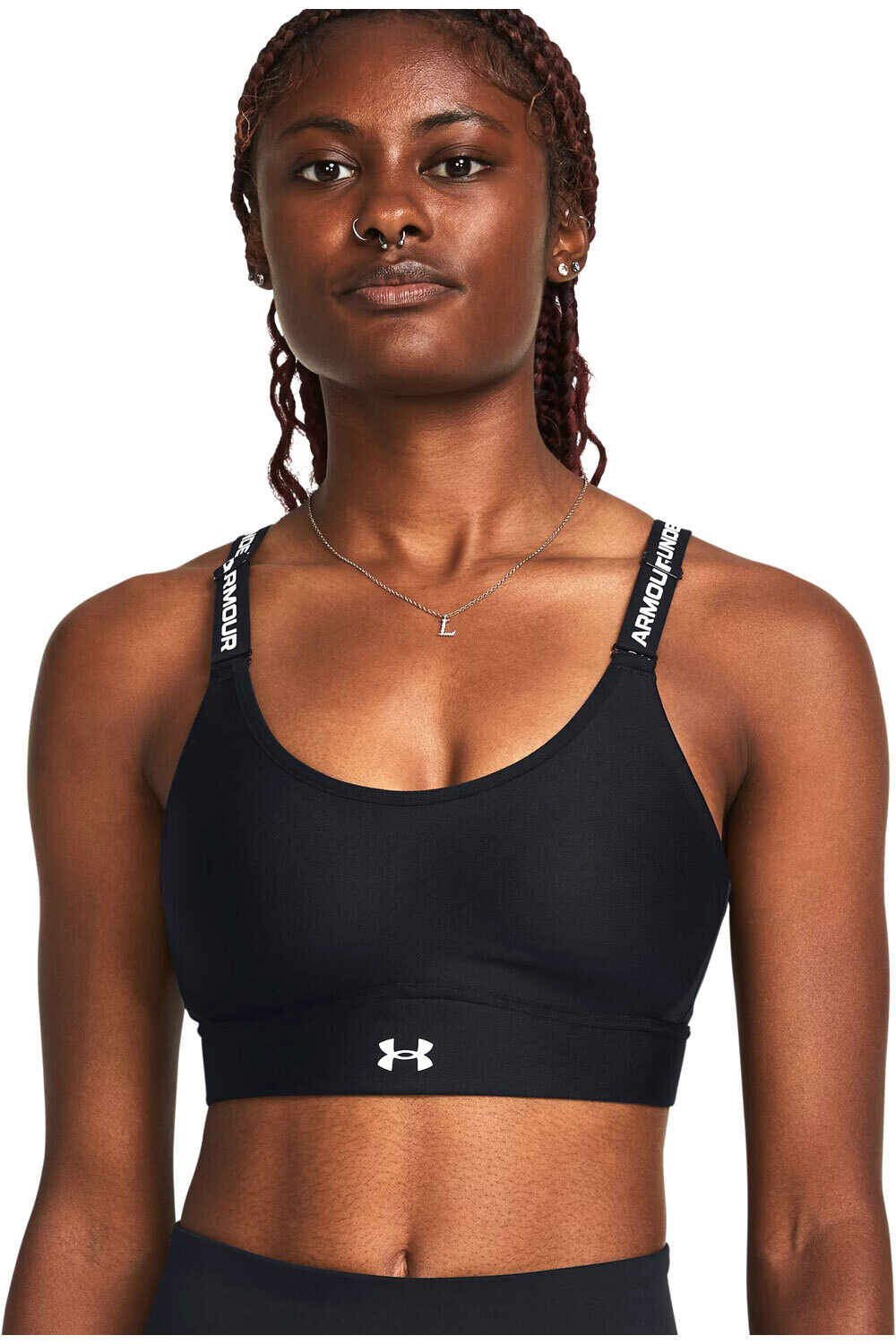 Under Armour sujetadores deportivos UA Infinity Mid 2.0 Bra vista frontal