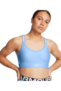 Under Armour sujetadores deportivos UA Infinity Mid 2.0 Bra vista frontal