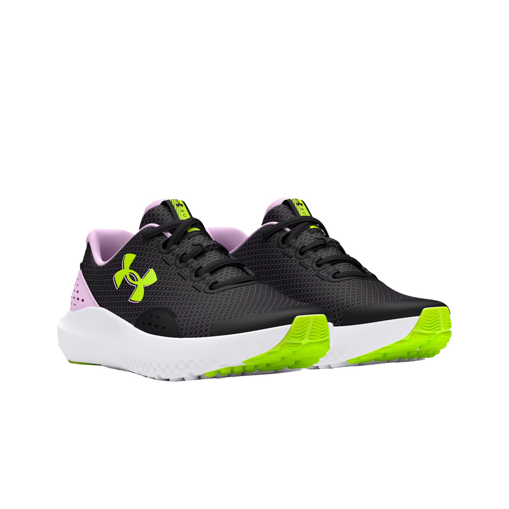 Under Armour zapatilla running niño UA GGS Surge 4 vista trasera