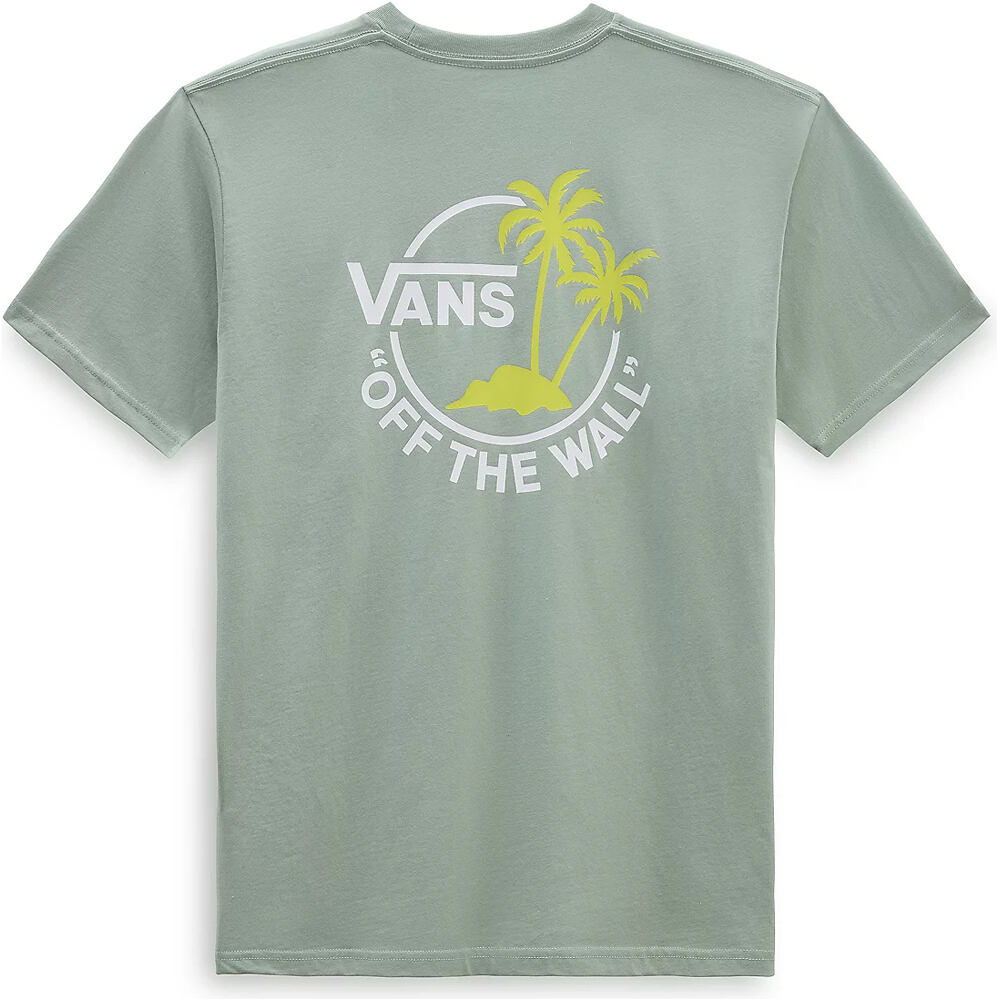 Vans camiseta manga corta hombre CLASSIC MINI DUAL PALM vista trasera