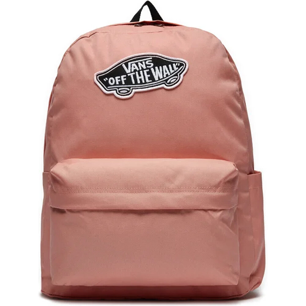 Vans mochila deporte Old Skool Classic Backpack LOBSTER BISQUE vista frontal