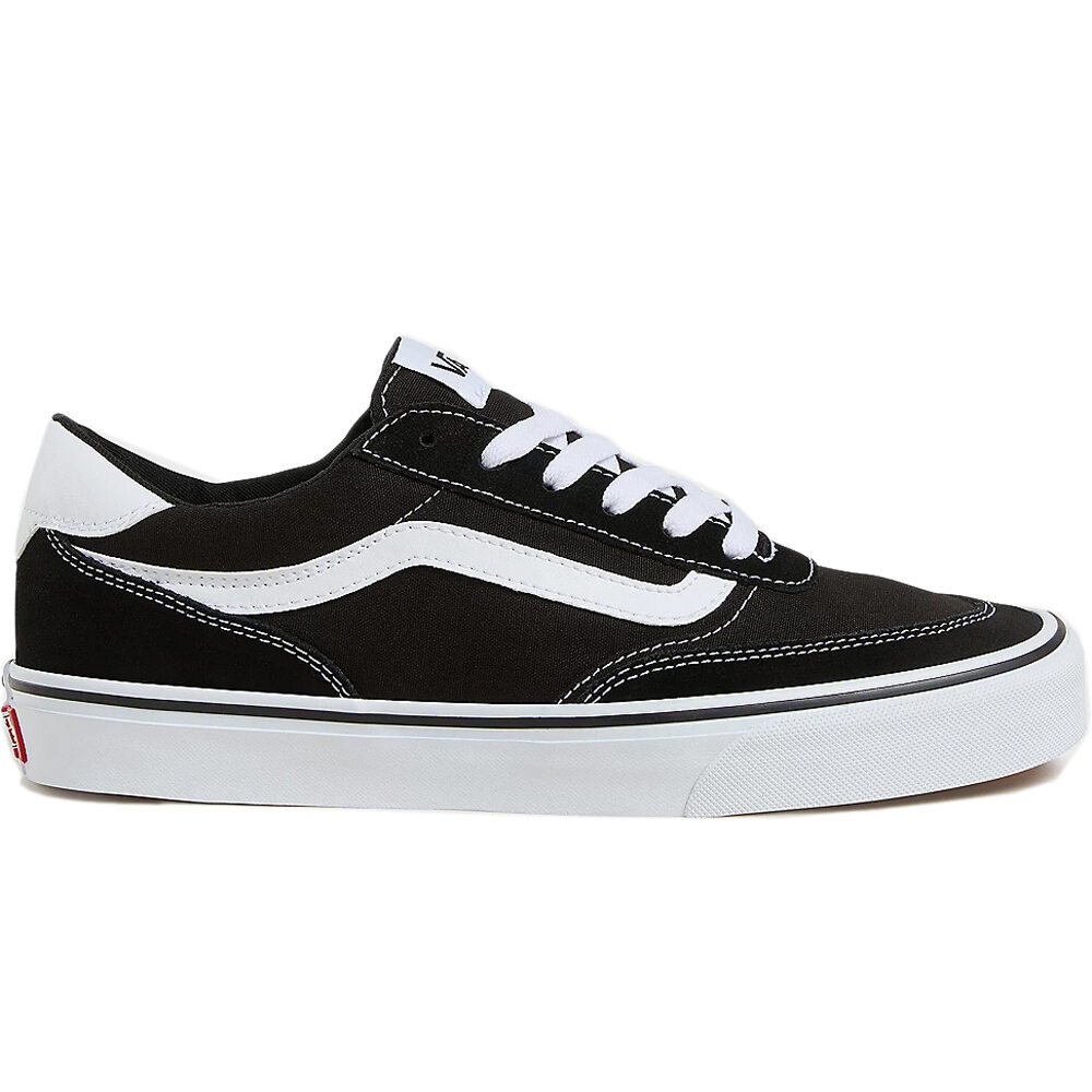 Vans zapatilla moda hombre Brooklyn LS suede/canvas lateral exterior