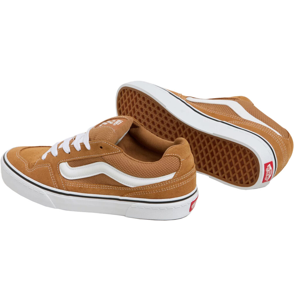 Vans zapatilla moda hombre Caldrone suede mesh puntera