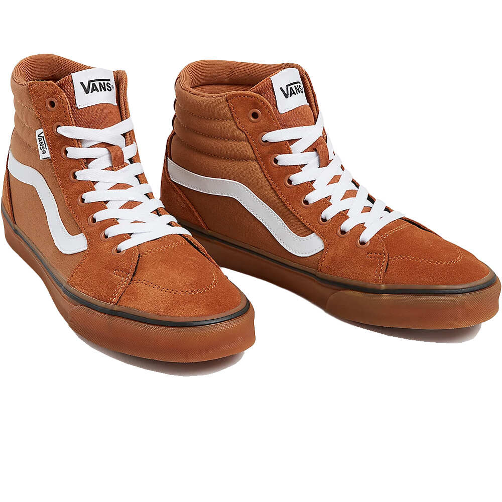 Vans zapatilla moda hombre Filmore Hi suede canvas puntera