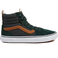 Vans zapatilla moda hombre Filmore Hi Vansguard suede canvas lateral exterior