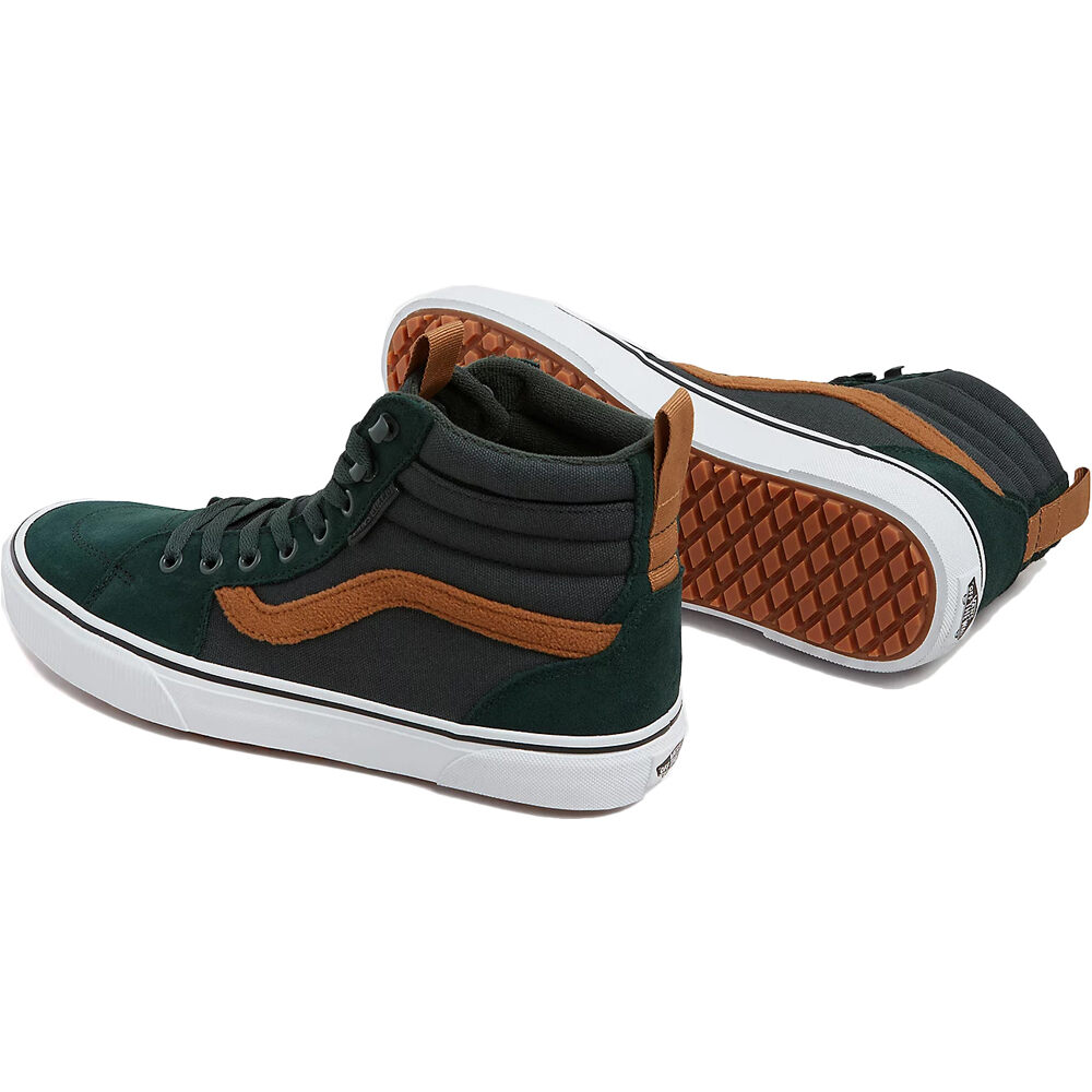 Vans zapatilla moda hombre Filmore Hi Vansguard suede canvas lateral interior