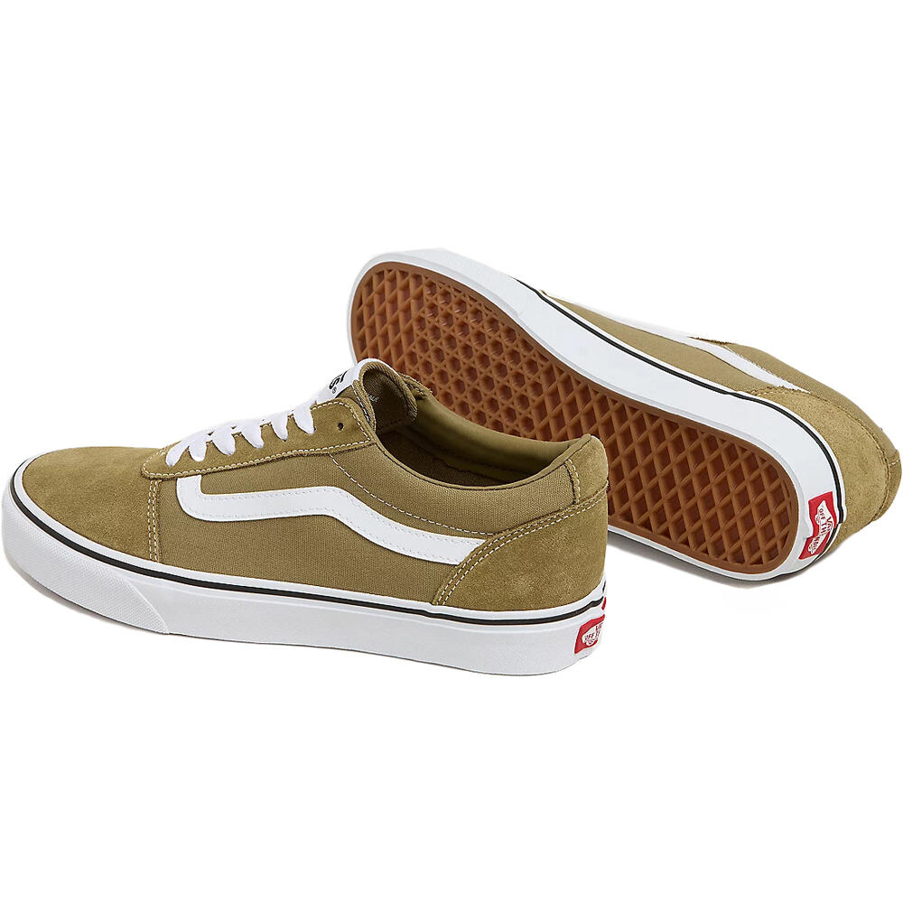 Vans zapatilla moda hombre Ward suede canvas puntera