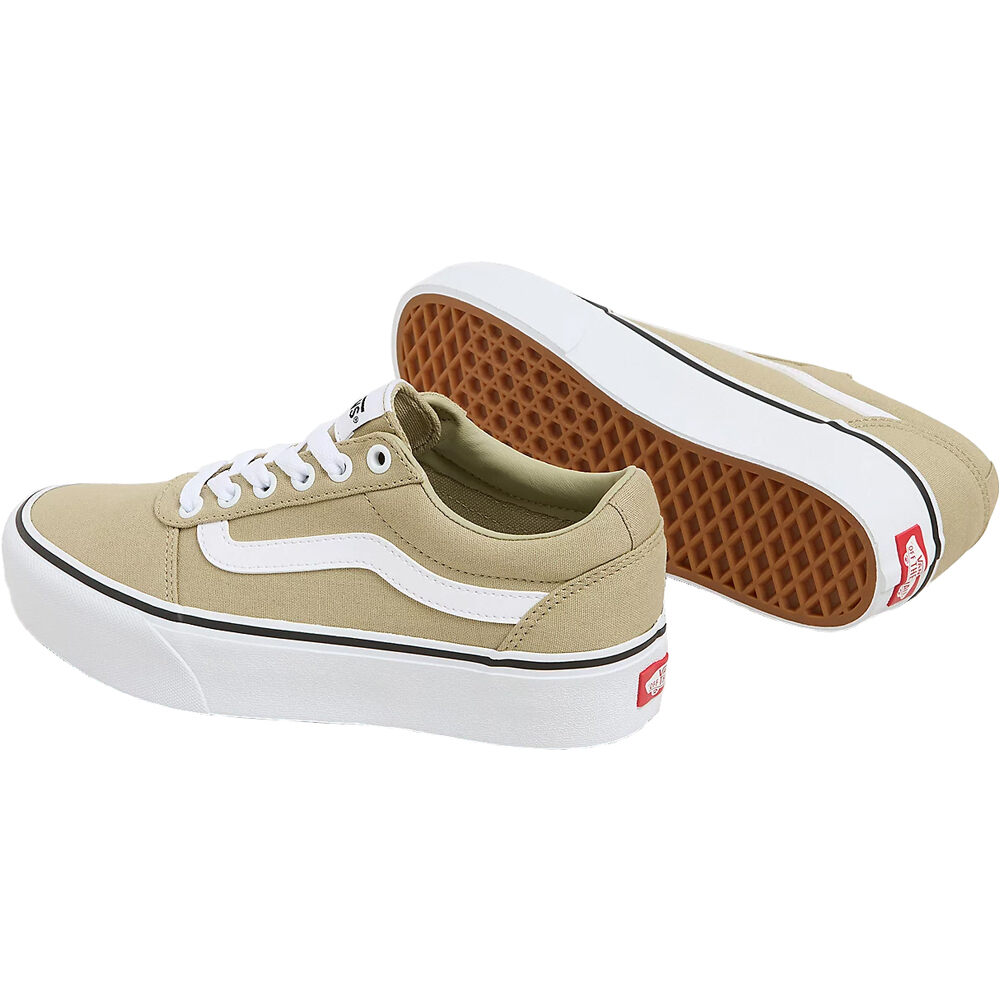 Vans zapatilla moda mujer Ward Platform lateral interior