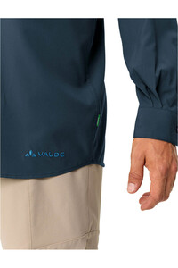 Vaude camisa montaña manga larga hombre Men's Rosemoor LS Shirt II vista detalle