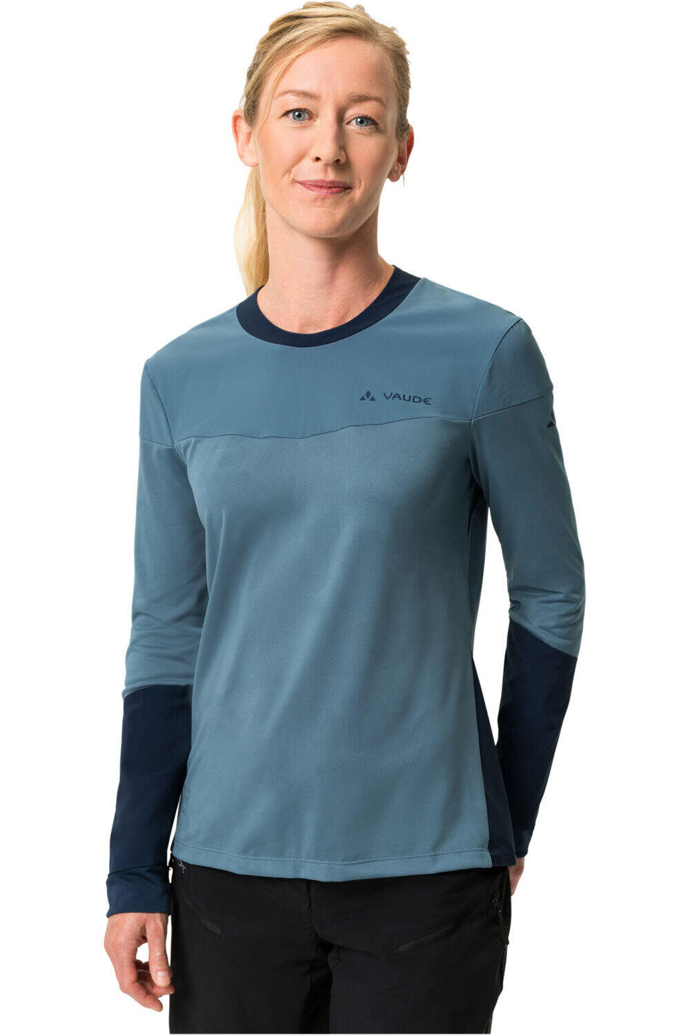 Vaude camiseta ciclismo mujer Women's Moab LS PRO Shirt vista frontal