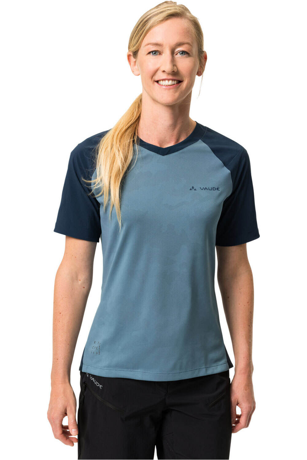 Vaude camiseta ciclismo mujer Women's Moab PRO Shirt vista frontal