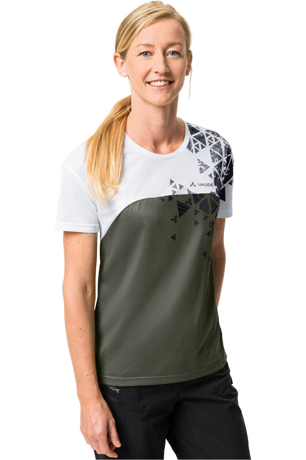 Vaude camiseta ciclismo mujer Women's Moab T-Shirt VI vista frontal