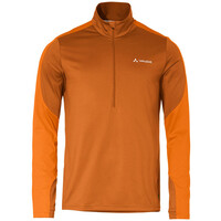 Vaude camiseta montaña manga corta hombre Men's Livigno Halfzip II 04