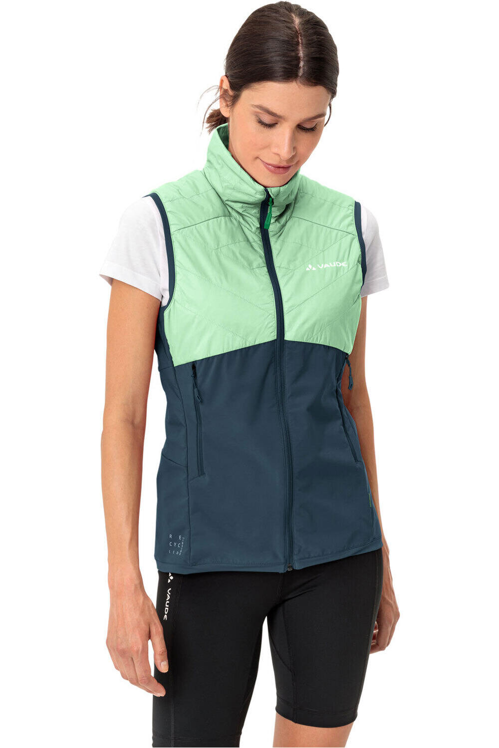 Vaude chaleco outdoor mujer Women's Brenva Vest II vista frontal