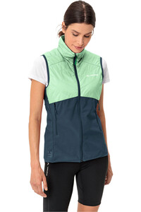 Vaude chaleco outdoor mujer Women's Brenva Vest II vista frontal