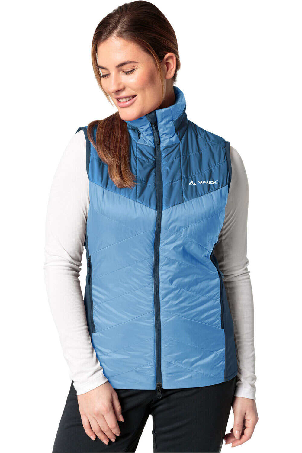 Vaude chaleco outdoor mujer Women's Sesvenna Vest IV vista frontal