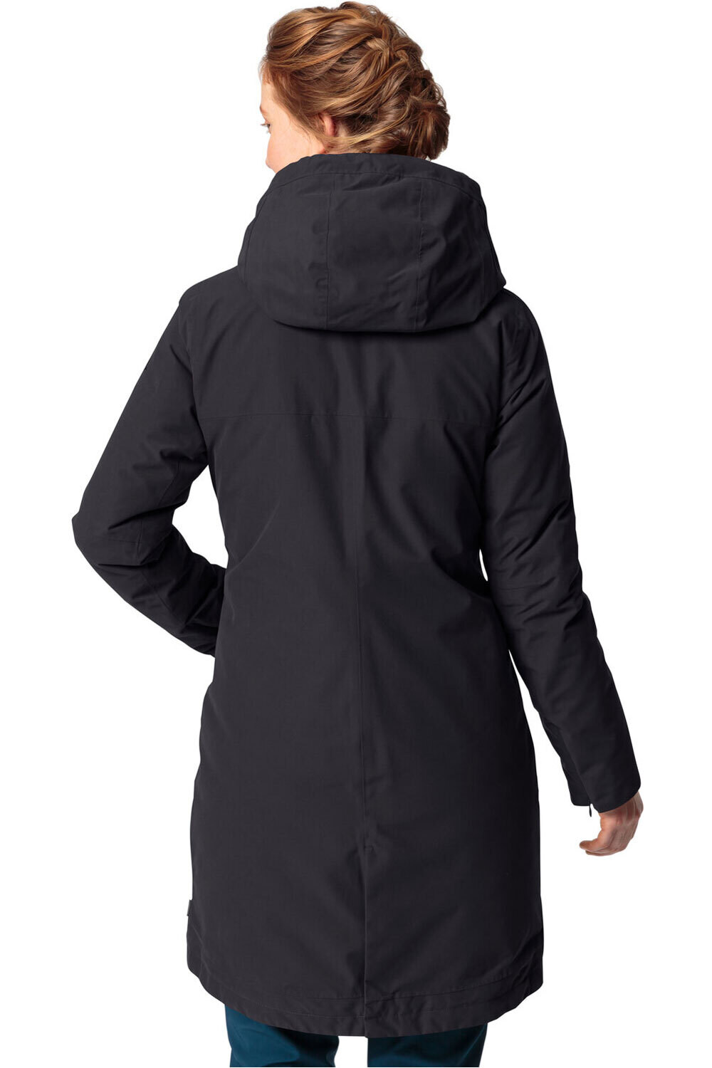 Vaude chaqueta impermeable insulada mujer Women's Annecy 3in1 Coat III vista detalle