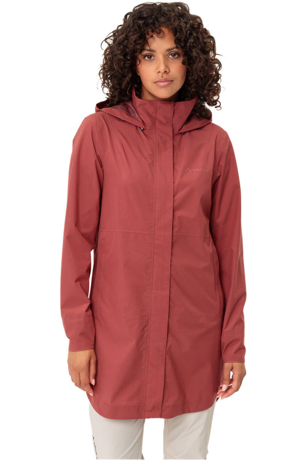 Vaude chaqueta impermeable mujer Women's Mineo 2.5L Coat vista frontal